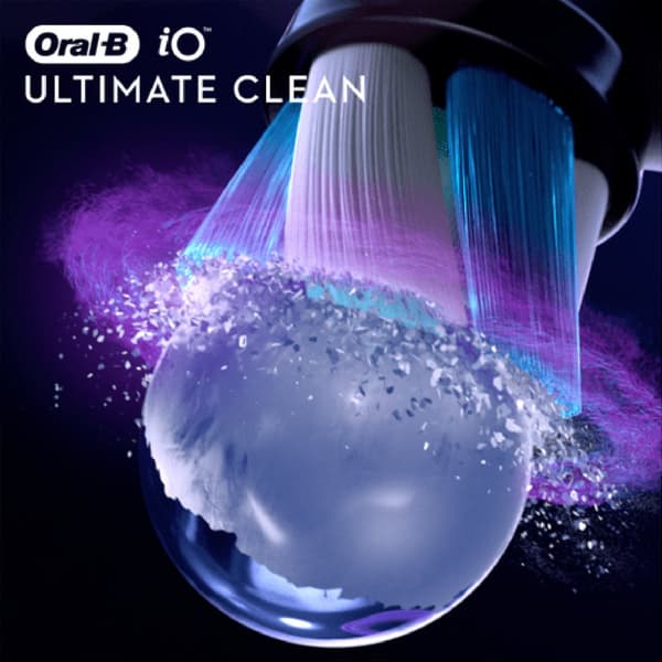 Borsthuvud iO Ultimate Clean Black 2st