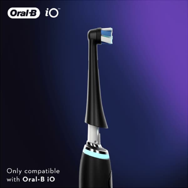 Borsthuvud iO Ultimate Clean Black 2st