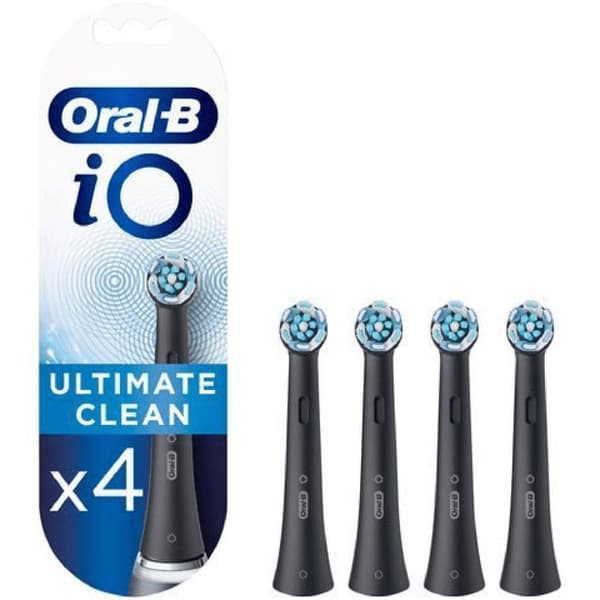 Børstehoved iO Ultimate Clean Black 4stk