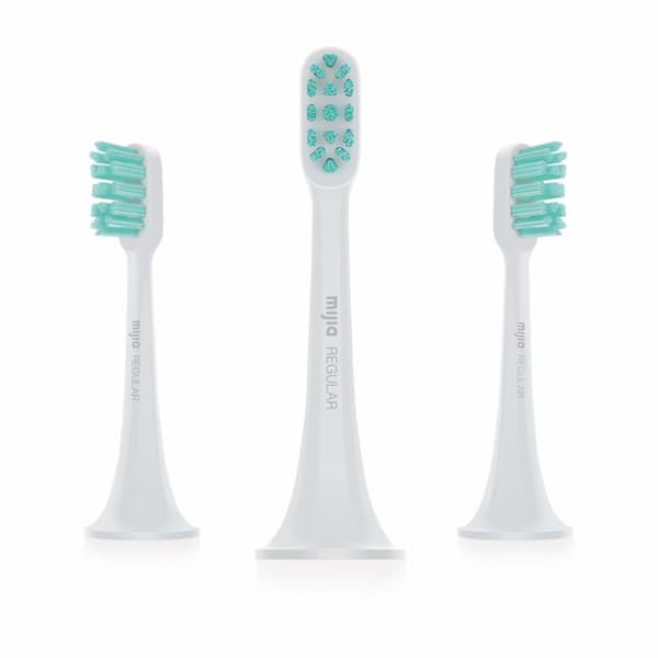 Mi Electric Toothbrush Head (3-pack,standard) (Light Grey)