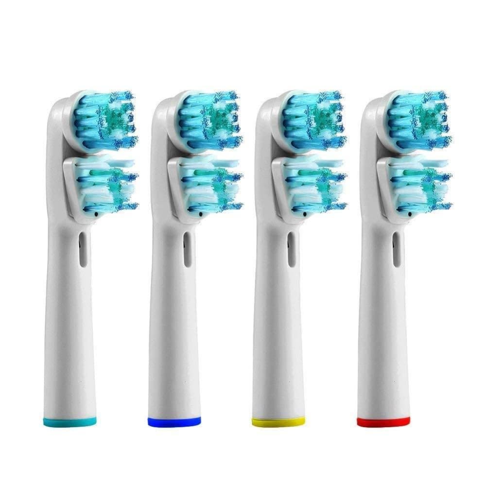 4-pakke Oral-B-kompatible tannbørstehoder SB-417A