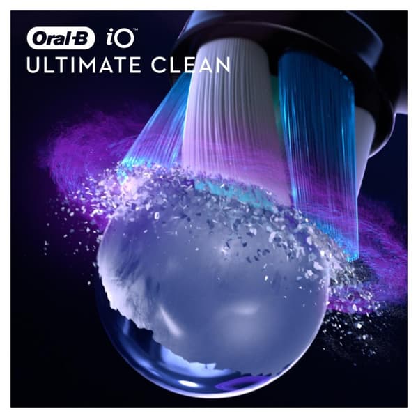 Oral-B iO Ultimate Clean børstehoveder 4 stykker sort