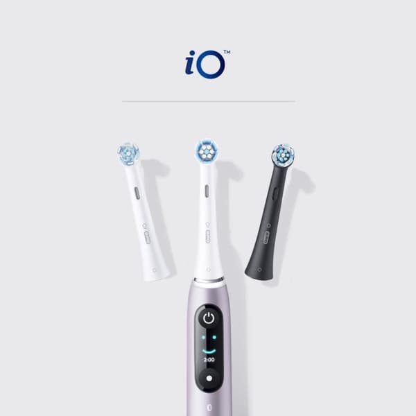 Oral-B IO Gentl-e Tube Care -harjaspäät, valkoiset 4 kpl
