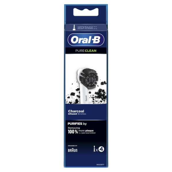Oral-B Pure Clean EB20CH børstehoveder 4 stk