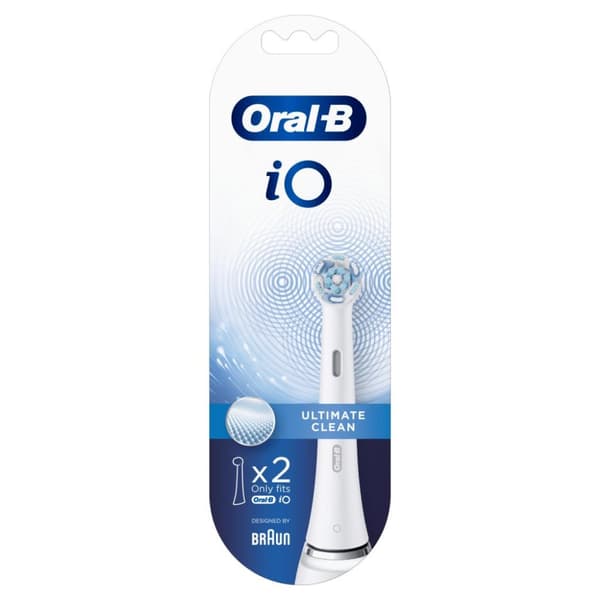 Oral-B iO Ultimate Clean -harjaspäät, 2 kpl