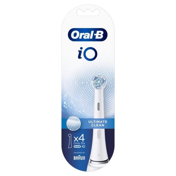 Oral-B iO Ultimate Clean børstehoveder 4 stk