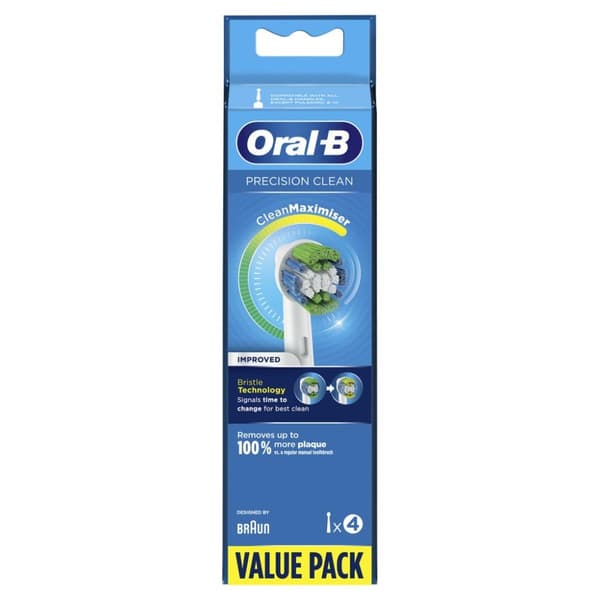 Oral-B Børstehoved Precision Clean 4 stk