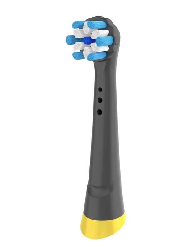 4 kpl Oral-B iO -yhteensopivia hammasharjan päät, pehmeä musta YE-i1