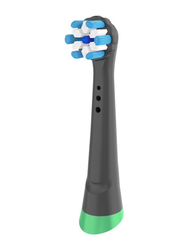 4 kpl Oral-B iO -yhteensopivia hammasharjan päät, pehmeä musta YE-i1