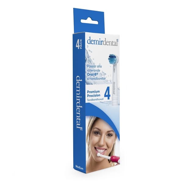 4-pack Oral-B Premium Precision Kompatibla Tandborsthuvuden