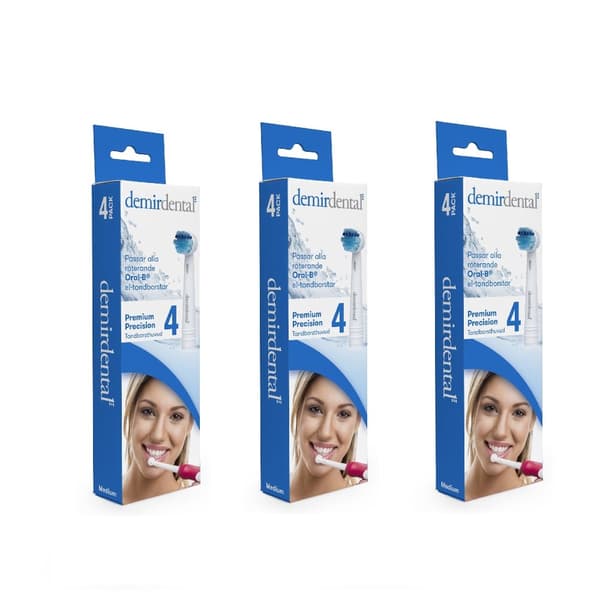 12-pack Oral-B Premium Precision Kompatibla Tandbørstehoved