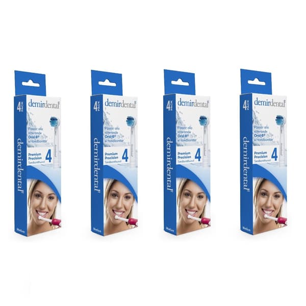 16-pack Oral-B Premium Precision Kompatibla Tandbørstehoved