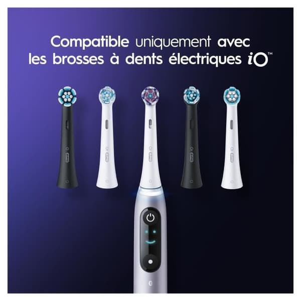 Oral-B iO strålande vita borsthuvuden, 4-pack