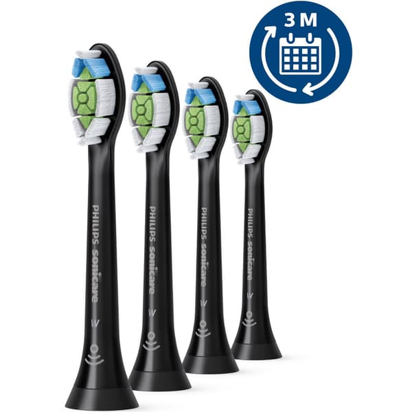 Børstehoved Sonicare W2 Optimal 4stk Sort HX6064/11