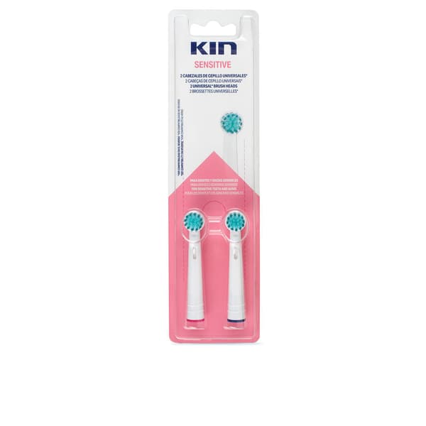 KIN SENSITIVE universal electric toothbrush head 2 u