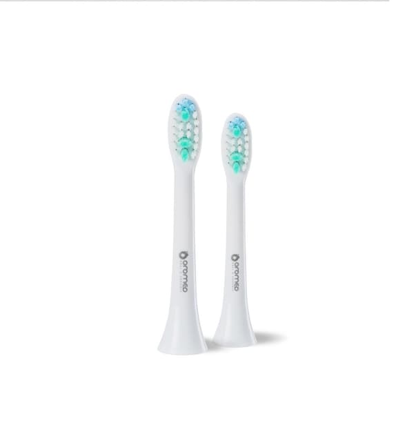 Oromed ORO-BRUSH vita soniska tandborsthuvuden, 2 st