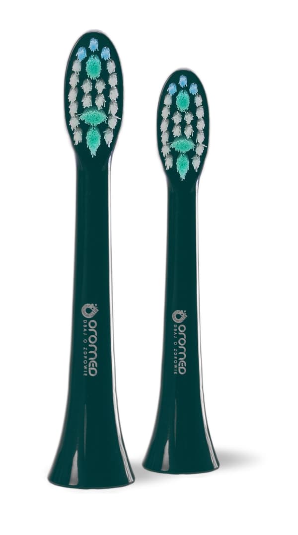 Oromed ORO-BRUSH vihreät sonic-hammasharjan päät, 2 kpl