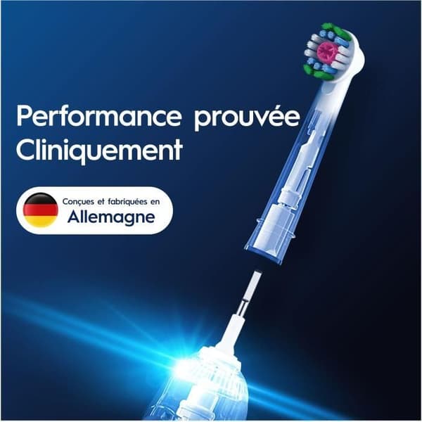 ORAL-B borsthuvud - 80731295 - för eltandborste