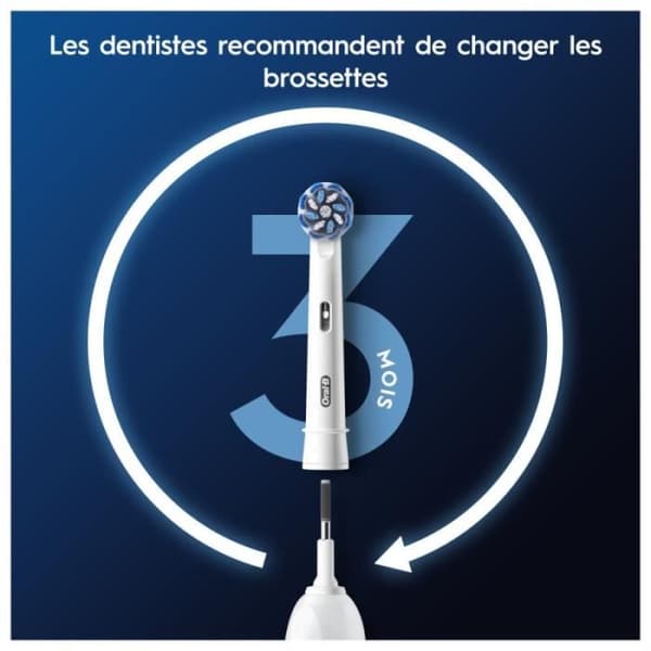 Oral-B Pro Sensitive Clean -hammasharjan päät, 3 kpl