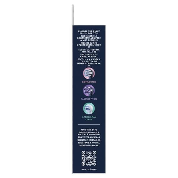 ORAL-B iO Refills Ultimate Clean Tandborstehuvuden - 8-pack - Svart