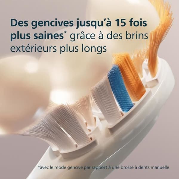 4-pack borsthuvuden - PHILIPS - HX9094/87 - A3 vit