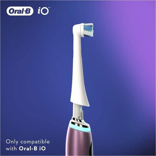 Oral-B iO Ultimate Clean børstehoveder - pakke med 2 - 100% plakfjerning fra dag 1