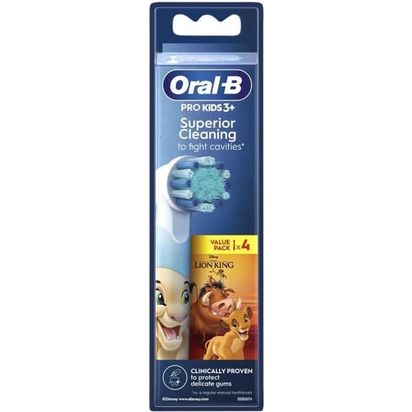 Børster - ORAL-B - Løvernes Konge x4
