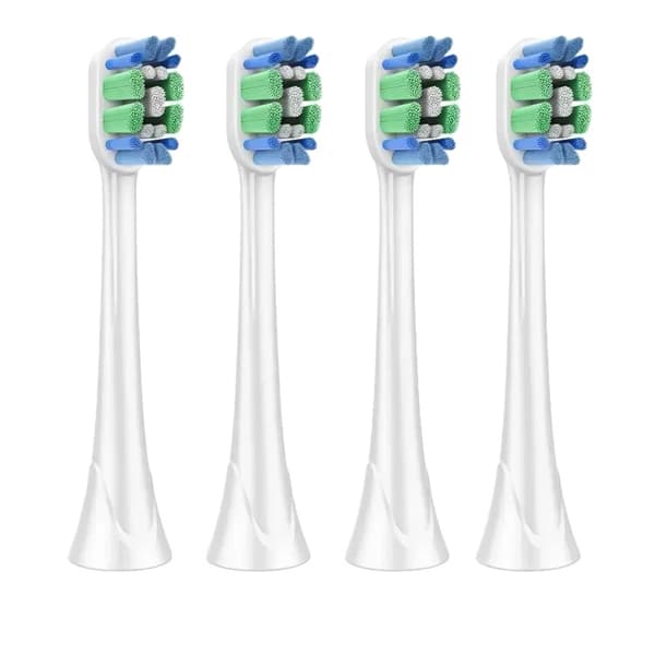 Ersättningshuvuden till elektriska tandborstar, mjuka Dupont-borstar, kompatibla med HX3/6/9-serien, paket om 4,BL554