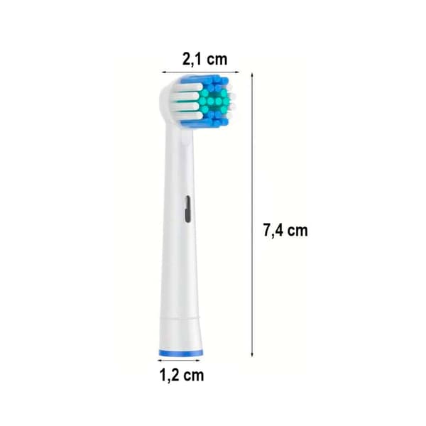4 stycken. tandborsthuvuden för Oral-B