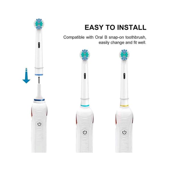 4 stycken. tandborsthuvuden för Oral-B