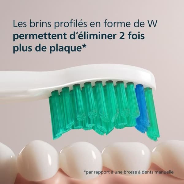 6-pack borsthuvuden - PHILIPS - HX6016/87 - C1 Vit