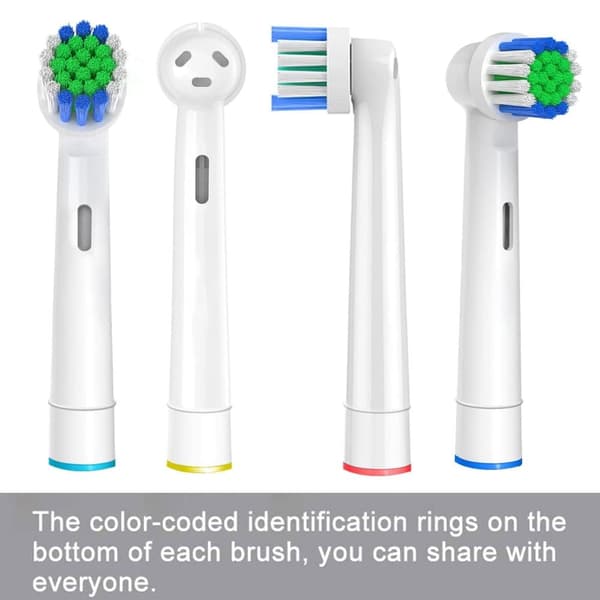OBOSOE 20-pack Tandborsthuvuden - Kompatibla med tex Oral-B