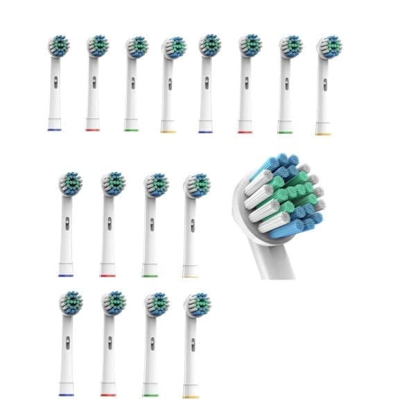 OBOSOE 20-pack Tandborsthuvuden - Kompatibla med tex Oral-B