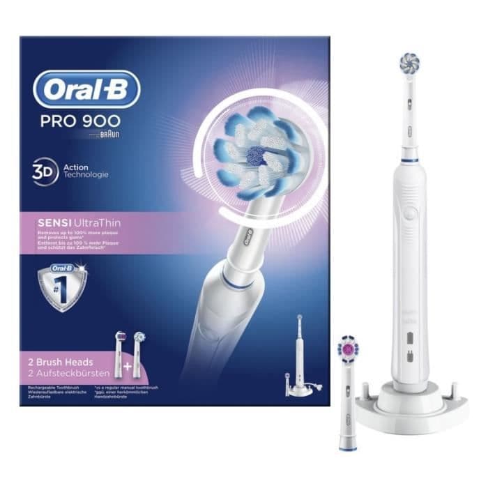 BRAUN - ORAL-B Pro 900 - Sähköhammasharja - Ajastin