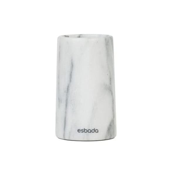 Esbada Marmor tannglass Hvit