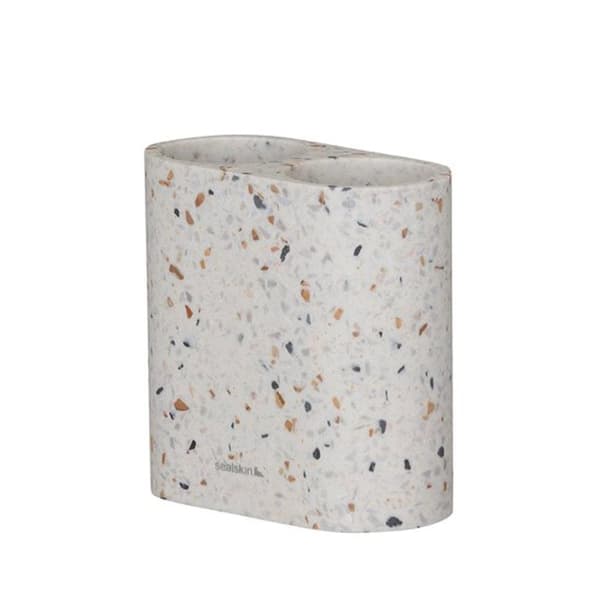 Sealskin Blend tannbørsteholder dobbel terrazo