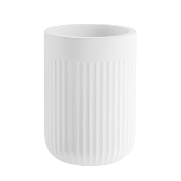 Beslagsboden Wave 562 Tannglass Hvit
