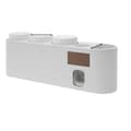 Miniatyrbillede 1 af 2: Intelligent UV Tandbørsteholder, Automatisk Tandpastapresser, Stort Kapacitetsdesign,HVID