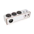 Miniatyrbild 1 av 2: Intelligent UV Tandborsthållare, USB-laddning, 2 Tandkrämsdispenser, 6 Tandborsthållare,VIT