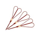 Miniatyrbild 1 av 6: Bambustickor för cocktail 9 cm – Hjärta, engångs för aptitretare, 50-pack