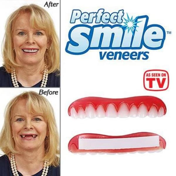 Kosmetiska tänder - Dentair - Perfect Smile - Komfort - Vit - Lätt att använda