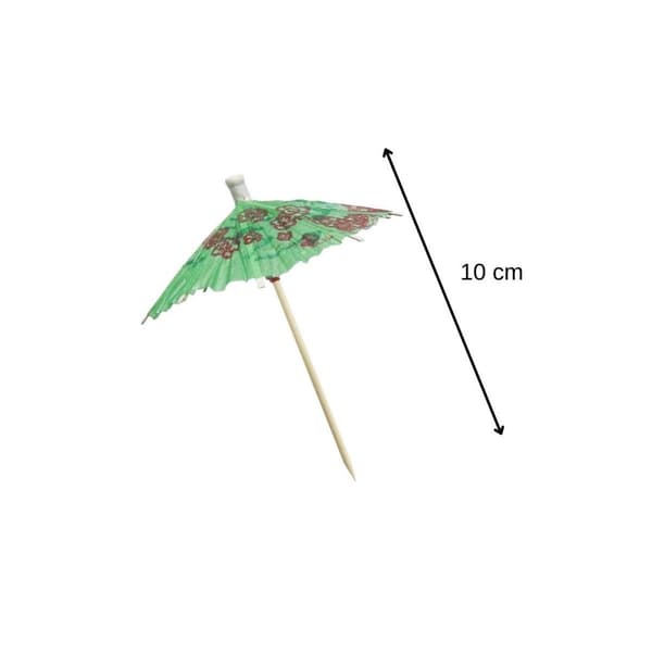 Parti med 20 minicocktailparaplyer Fackelmann ref. 58617
