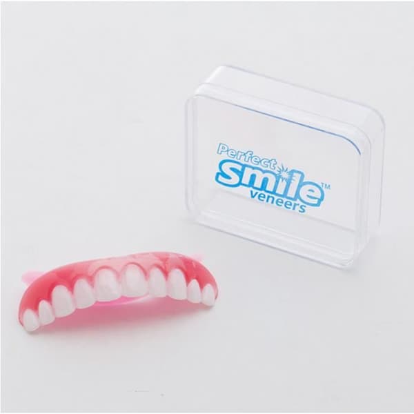 Kosmetiska tänder - Perfect Smile - Flexibel passform - Blank - Vit - Omedelbar komfort
