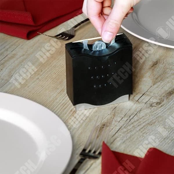 TD® Tandpetare Dispenser/ Cocktail Spikes/ Aptitretare/ Grå