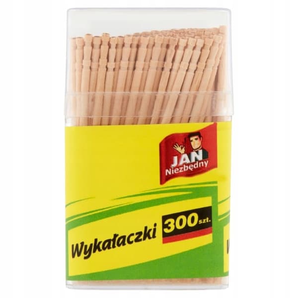 Jan Niezbędny bambustandstikkere i æske 300 stk.