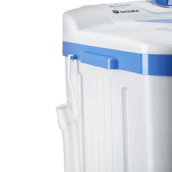 Mini vaskemaskine med 4,5 kg. vask og 3,5 kg. centrifugering - hvid