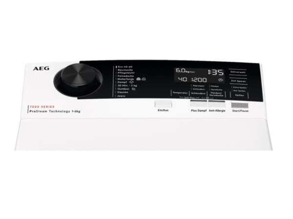 AEG LTR7E70260, Toplader, 6 kg, B, 78 dB, 1200 RPM, B