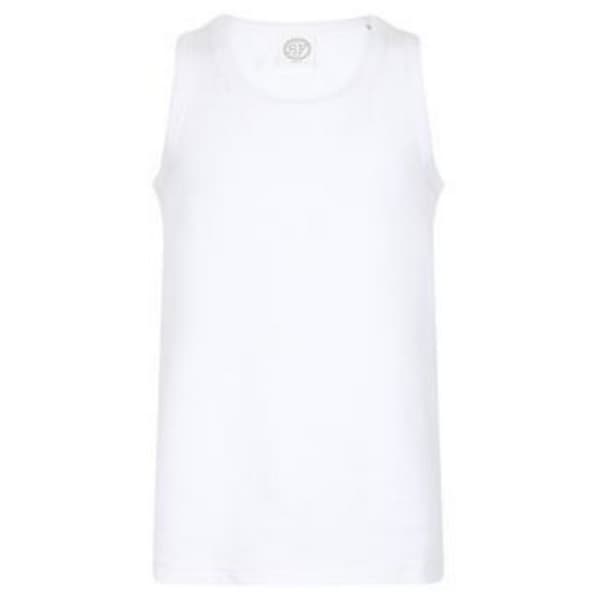 Skinni Fit Chidlrens Girls Feel Good Stretch Vest White 7-8 Years