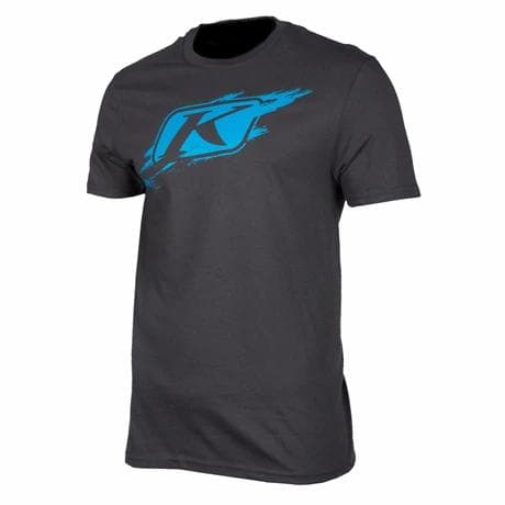 T-Shirt Klim Scuffed SS, Gray Vivid Blue