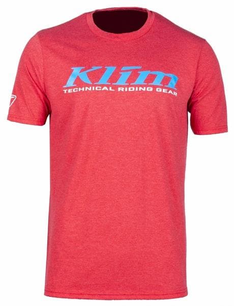T-Shirt Klim K Corp SS, Red Frost Vivid Blue